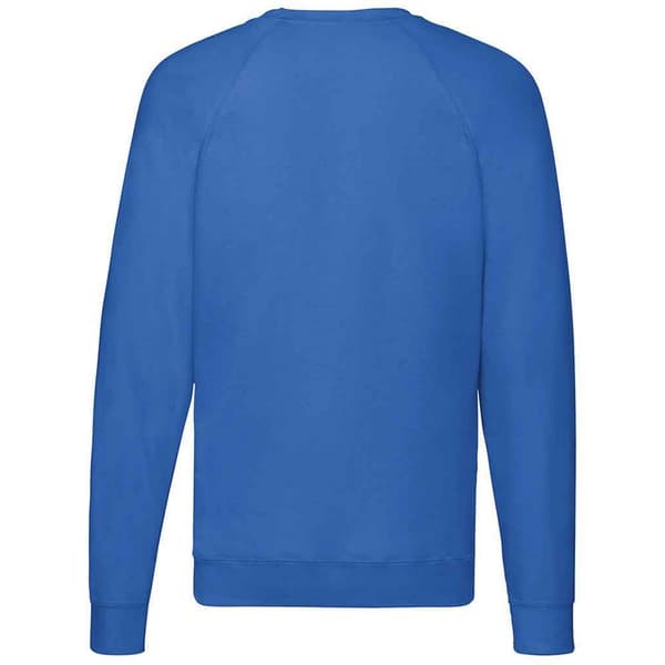 Fruit of the Loom Unisex vuxen lättvikts raglansweatshirt
