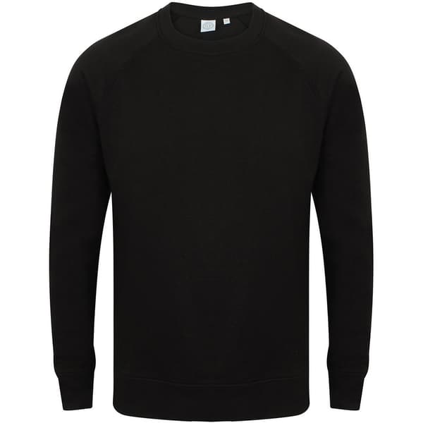 Skinni Fit Unisex vuxen tunn sweatshirt Black XXL