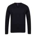 Miniatyrbilde 1 av 4: Henbury Mens Cotton Acrylic V Neck Sweatshirt