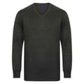 Miniatyrbilde 1 av 3: Henbury Mens Cotton Acrylic V Neck Sweatshirt