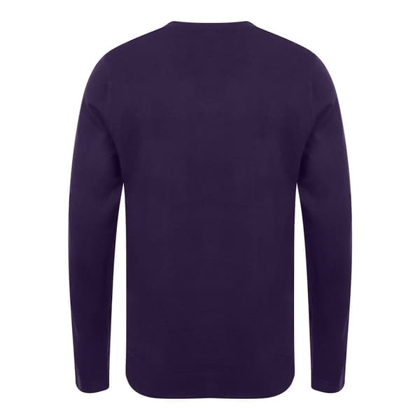 Henbury Mens Cotton Acrylic V Neck Sweatshirt