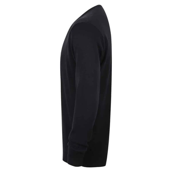 Henbury Mens Cotton Acrylic V Neck Sweatshirt