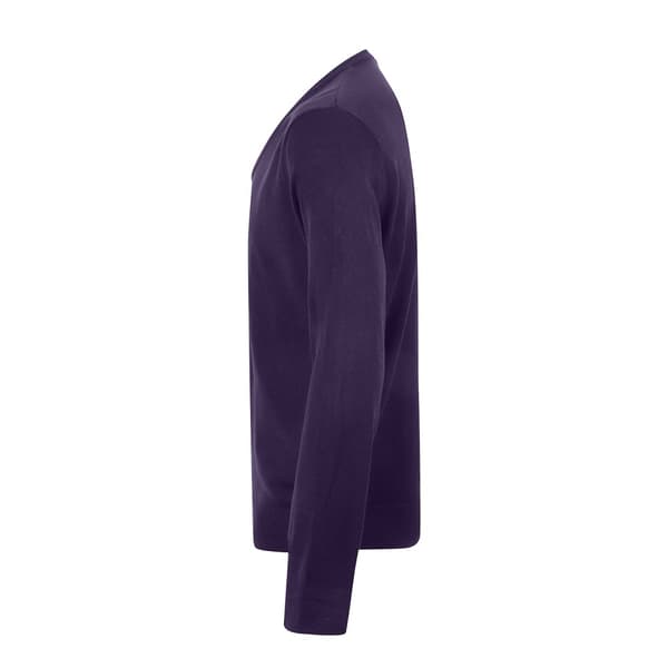 Henbury Mens Cotton Acrylic V Neck Sweatshirt