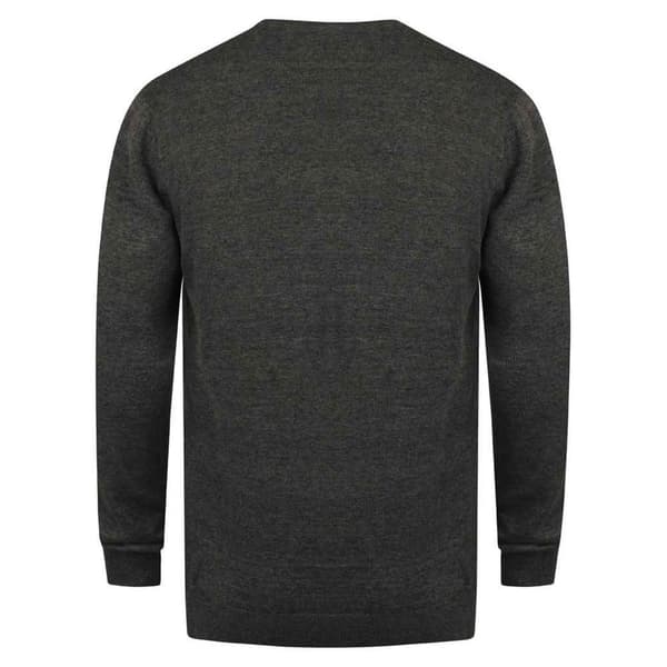 Henbury Mens Cotton Acrylic V Neck Sweatshirt