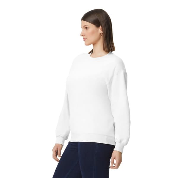 Gildan Mens Midweight Crew Neck Sweatshirt