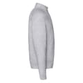 Miniatyrbild 3 av 3: Fruit of the Loom Mens Premium Sweatshirt med dragkedja i värmegrått