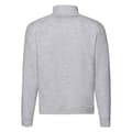 Miniatyrbild 2 av 3: Fruit of the Loom Mens Premium Sweatshirt med dragkedja i värmegrått