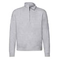 Miniatyrbild 1 av 3: Fruit of the Loom Mens Premium Sweatshirt med dragkedja i värmegrått