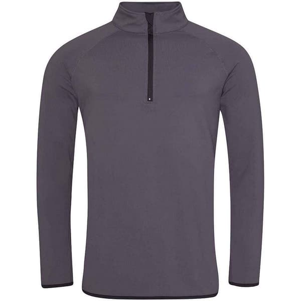 AWDis Cool Mens Half Zip Sweat Top