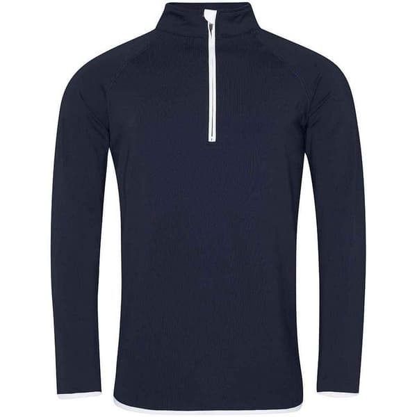 AWDis Cool Mens Half Zip Sweat Top