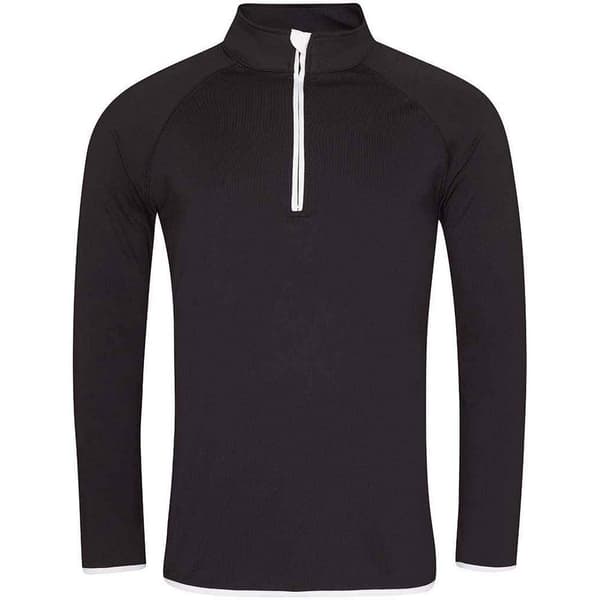 AWDis Cool Mens Half Zip Sweat Top