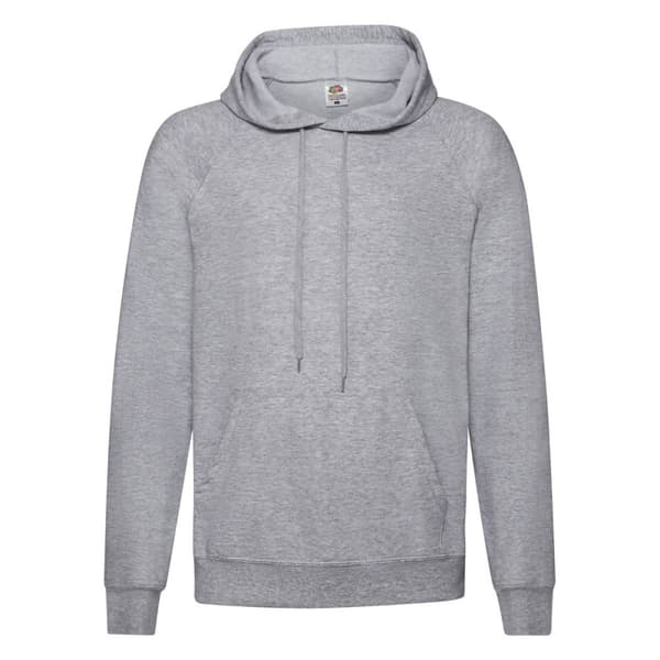 Fruit Of The Loom Unisex Adult Lightweight Hooded Sweatshirt