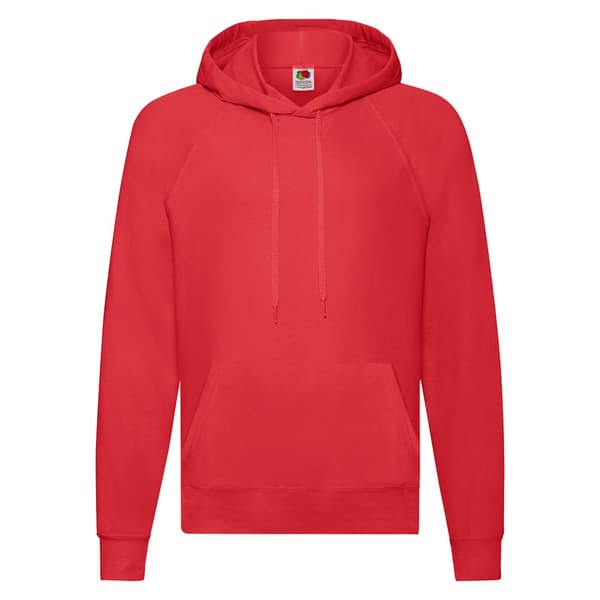 Fruit Of The Loom Unisex Adult Lightweight Hooded Sweatshirt