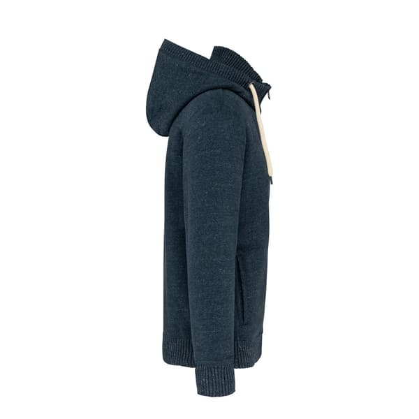 Kariban Herr Vintage Heather Sherpa Fodrad Fleece Jacka