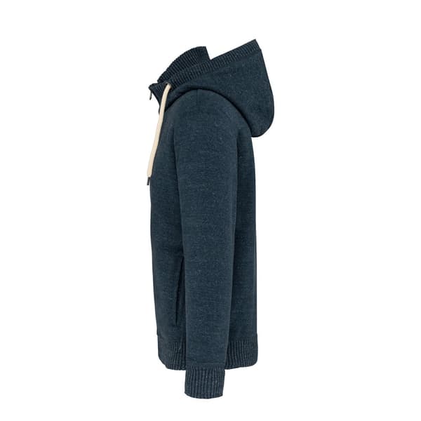 Kariban Herr Vintage Heather Sherpa Fodrad Fleece Jacka