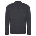 Miniatyrbillede 1 af 3: Ecologie Unisex Adult Wakhan Knitted Quarter Zip Sweatshirt