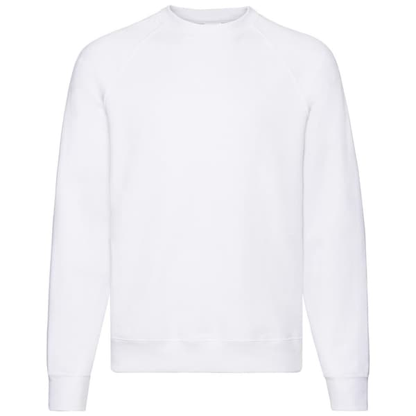 Fruit Of The Loom Mens Classic Heather Raglan Sweatshirt