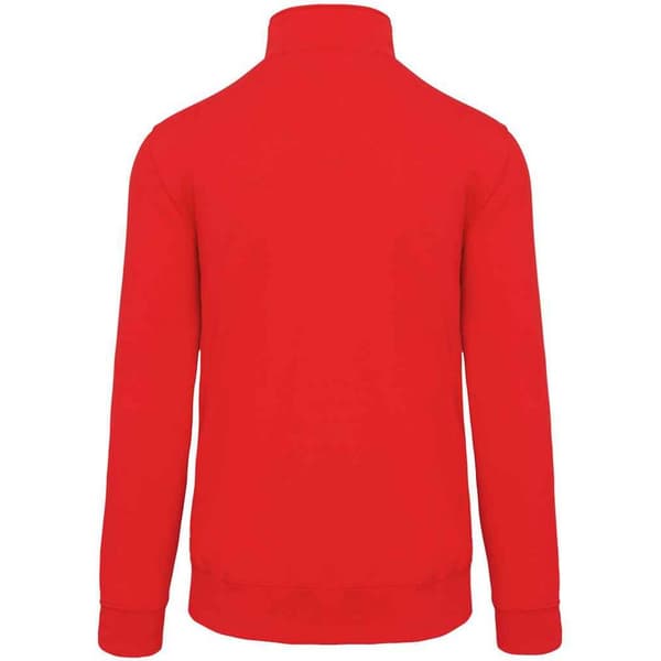 Kariban Sweatshirt med dragkedja för män