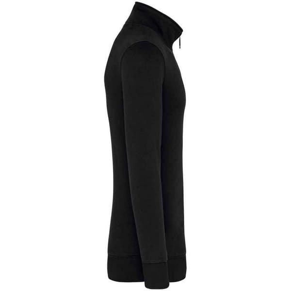 Kariban Mens Zip Neck Sweatshirt