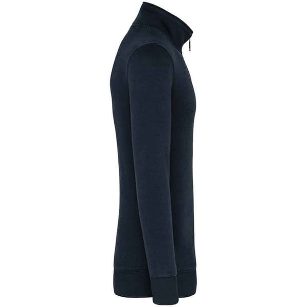 Kariban Sweatshirt med dragkedja för män