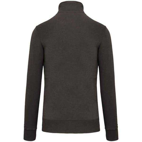 Kariban Sweatshirt med dragkedja för män