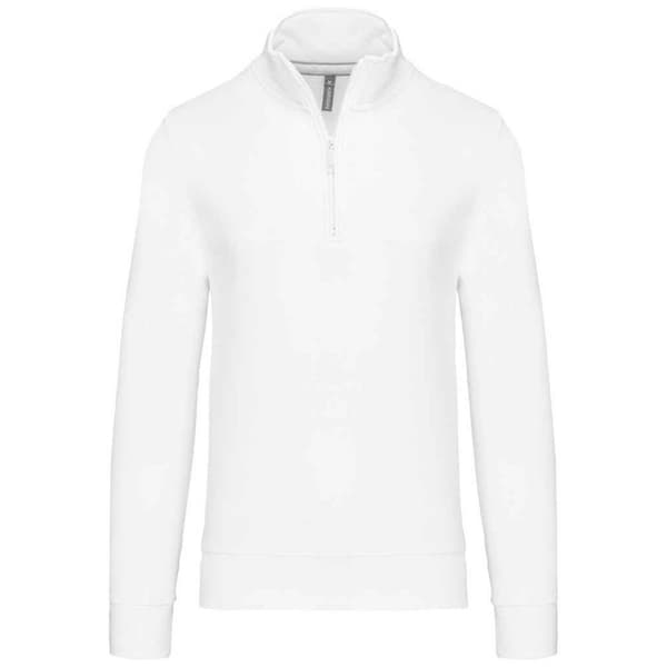 Kariban Sweatshirt med dragkedja för män
