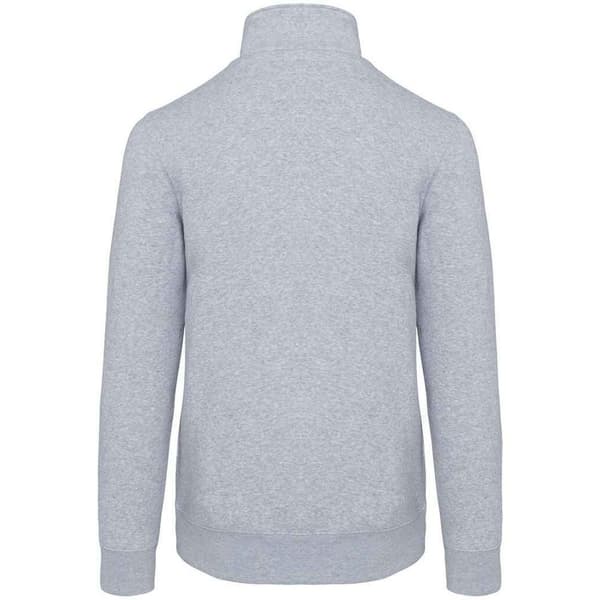 Kariban Sweatshirt med dragkedja för män