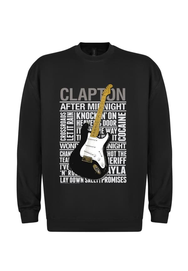 Eric Clapton Songs Genser / Sweatshirt