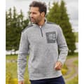 Miniatyrbilde 2 av 2: Atlas For Men Mens Mottled Brushed Fleece Jumper