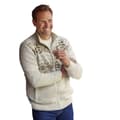 Miniatyrbillede 2 af 3: Atlas For Men Strikket fleeceforet jakke til mænd