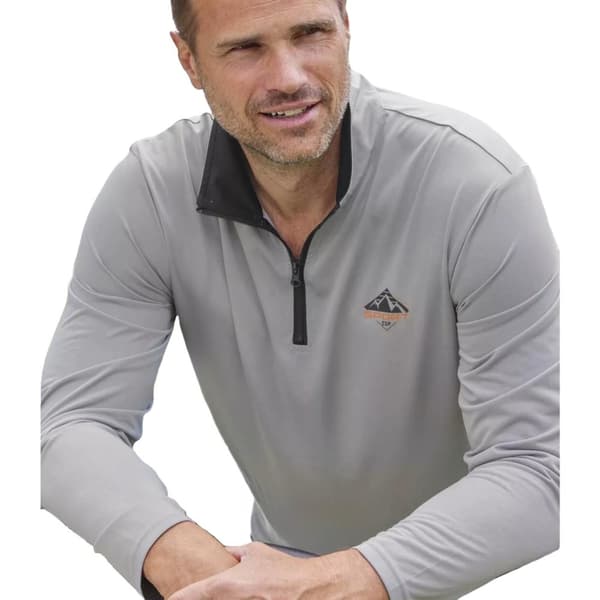Atlas For Men Sporttröja med dragkedja för herrar (2-pack)