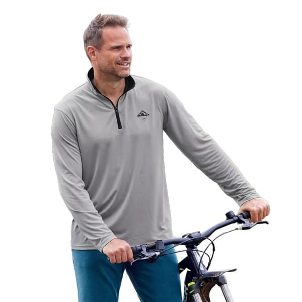 Atlas For Men Sporttröja med dragkedja för herrar (2-pack)