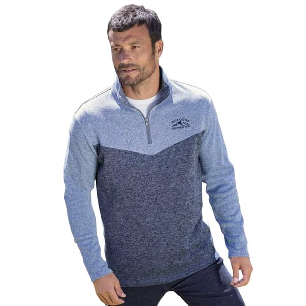 Atlas For Men Brushed Fleece Jumper för män (2 st.)