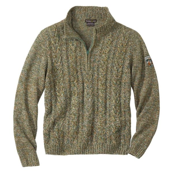 Atlas For Men Mottled Jumper för herrar Green L