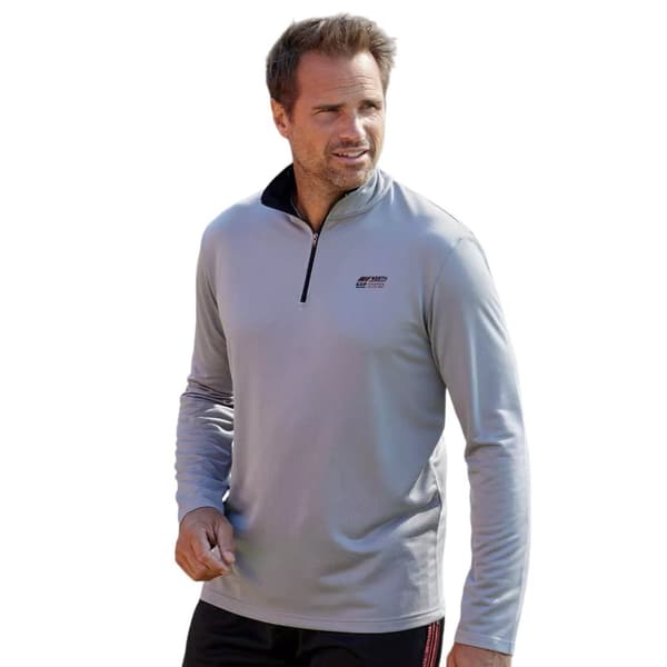 Atlas For Men Sporttröja med trattformad hals för herrar (2-pack)