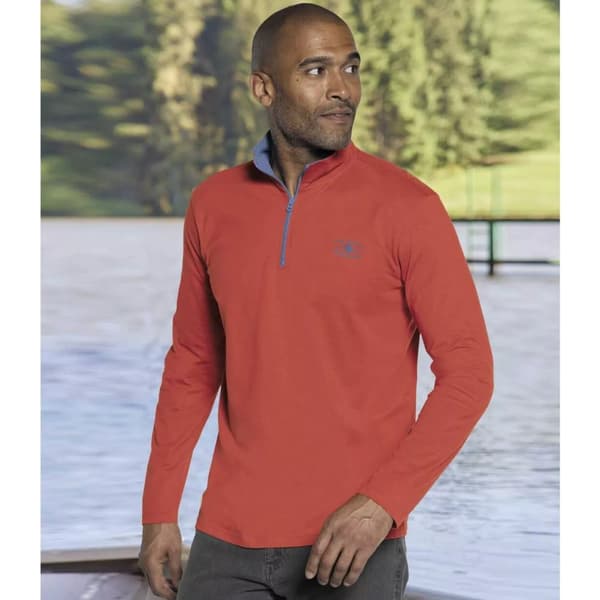 Atlas For Men Mens Half Zip Top (Pack of 2)