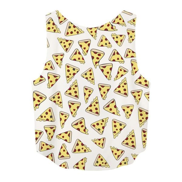 Allt jag bryr om är Pizza Crop Topp