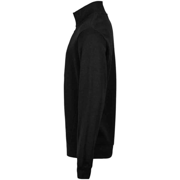 Tee Jays Mens Ribber Interlock Half Zip Sweatshirt