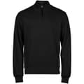 Miniatyrbilde 1 av 3: Tee Jays Mens Ribber Interlock Half Zip Sweatshirt