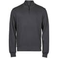 Miniatyrbilde 1 av 3: Tee Jays Mens Ribber Interlock Half Zip Sweatshirt