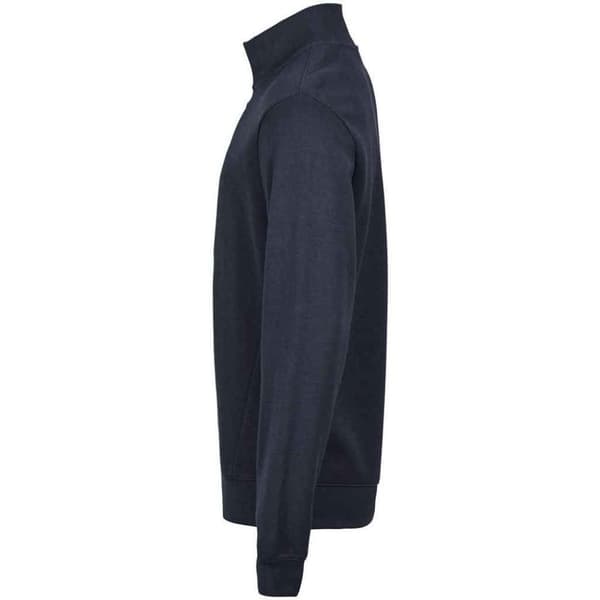 Tee Jays Mens Ribber Interlock Half Zip Sweatshirt