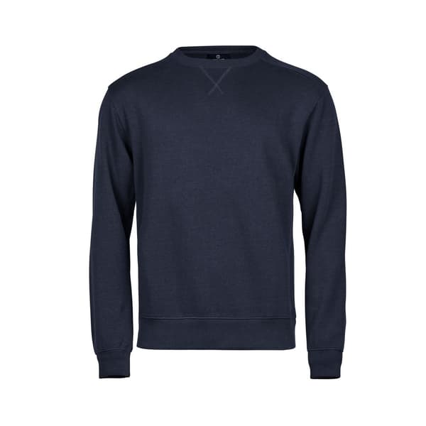 Tee Jays Mens Ribber Interlock Crew Neck Sweatshirt