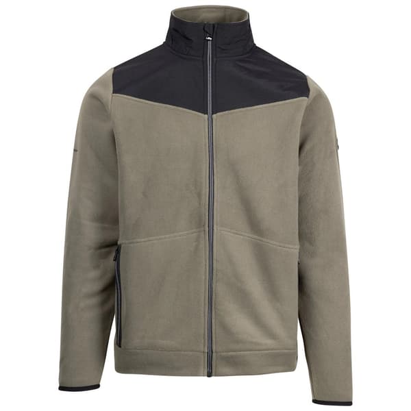 Trespass Mens Chidden Fleece Top Herb L