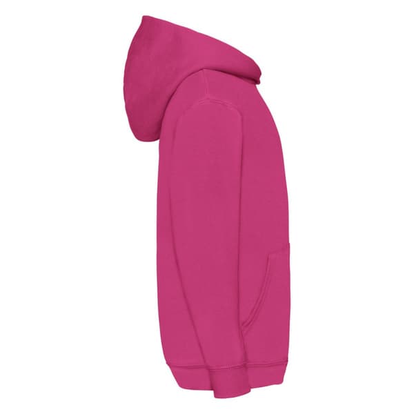 Fruit of the Loom Barn/Kids Classic Hooded Sweatshirt med huva