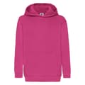 Miniatyrbild 1 av 3: Fruit of the Loom Barn/Kids Classic Hooded Sweatshirt med huva