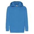 Miniatyrbild 1 av 3: Fruit of the Loom Barn/Kids Classic Hooded Sweatshirt med huva