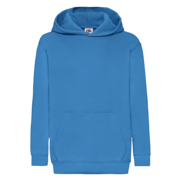 Fruit of the Loom Barn/Kids Classic Hooded Sweatshirt med huva
