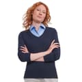 Miniatyrbilde 4 av 4: Russell Collection Womens/Ladies Marl V Neck Sweatshirt