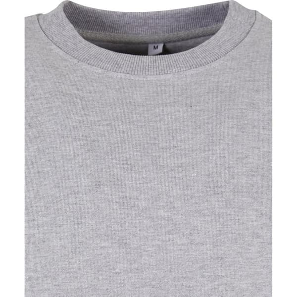 Build Your Brand Mens Ultra Heavy Crew Neck Sweatshirt