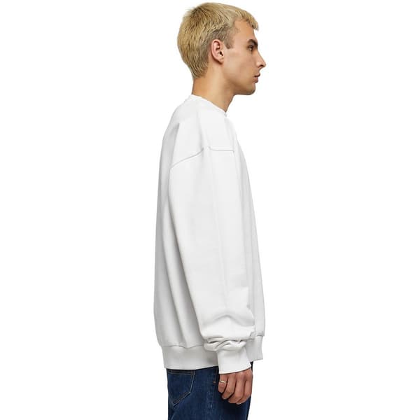 Build Your Brand Mens Ultra Heavy Crew Neck Sweatshirt